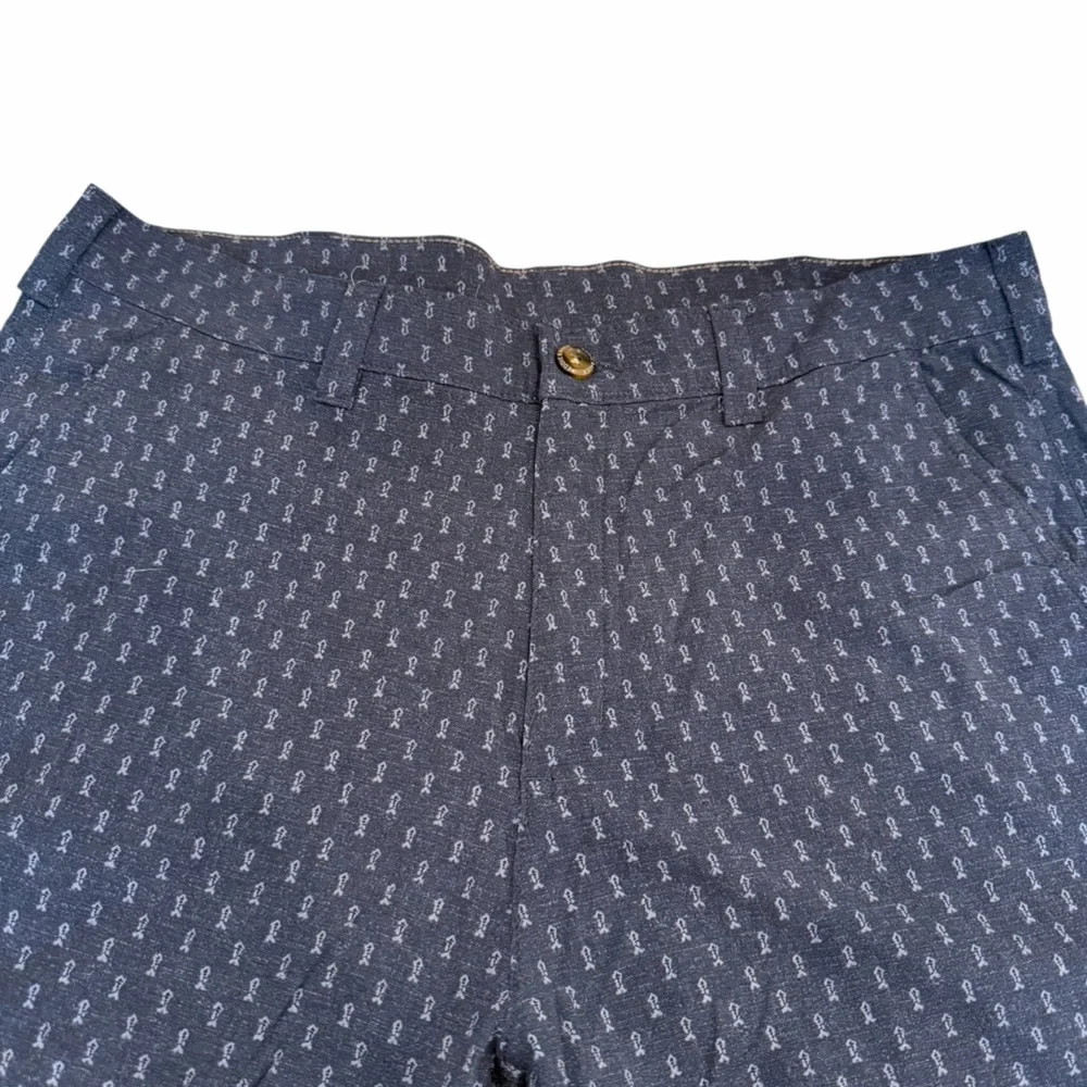 Eddie Bauer Blue Patterned Men's Shorts